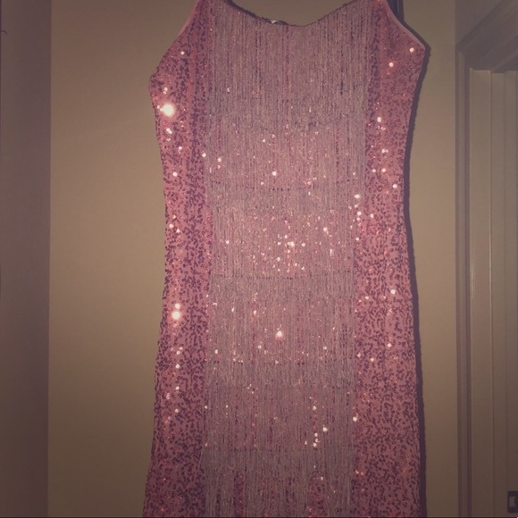Bebe Flapper Dress - Picture 1 of 4